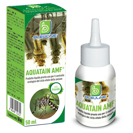 Aquatain AMF 50 ml, for home use, ecological, for the control of the life cycle of mosquitoes.