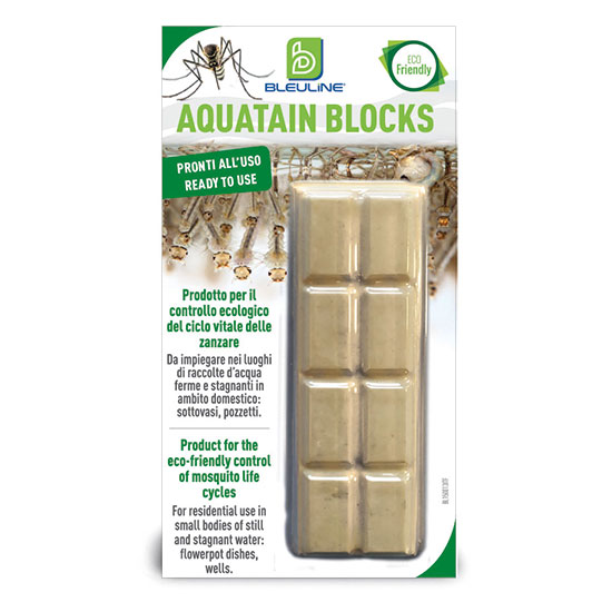 Totally safe to use around the home! Each of the 8 pieces in this pack contains a small quantity of Aquatain AMF